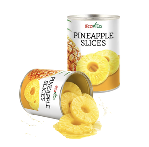 Vietnam Factory Premium Quality Competitive Price Hot Sale Canned <b>Pineapple</b> Slices In Light Syrup 580ml - Product Image 1