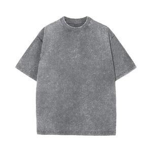 Camiseta de Manga Corta para Hombre, Corte Ajustado, Algodón Grueso, Estilo Urbano, Impresión Serigráfica, Diseño en Blanco, Ecológica y Transpirable - Product Image 6