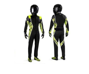 High Quality Sublimation Printed Plus Size Karting Racing Suit Cardura Fabric Waterproof Breathable Windproof Flame-Retardant - Product Image 1