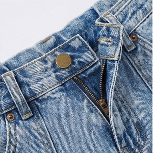 Pantalones Cortos de Mezclilla para Mujer con Cinturón de Lazo, Jeans de Cintura Alta para Chicas, Ropa Casual, Moda Urbana, Atuendo Moderno y Elegante - Product Image 4