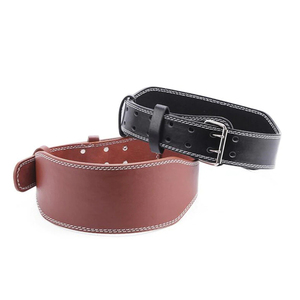 Cinturón de Cuero para Levantamiento de Pesas, para Powerlifting, Sentadillas y Peso Muerto, con Cuero Genuino y Hebilla Ajustable - Product Image 6