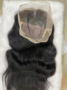 SUD INDIEN REMY NON TRAITÉS VIERGE TEMPLE CHEVEUX HUMAINS PLEINE LACE PERRUQUES CHEVEUX DE HAUTE QUALITÉ HD & PERRUQUES DE LACE TRANSPARENTES - Product Image 5