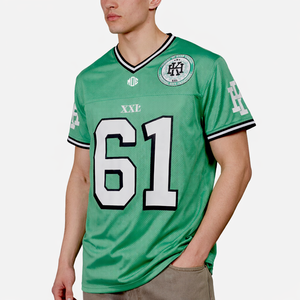 Camiseta Deportiva de Fútbol Americano Unisex, Transpirable, de Malla, Uniforme de Equipo Personalizado, Poliéster, Marca Privada OEM, Ropa Deportiva de EE. UU. - Product Image 6