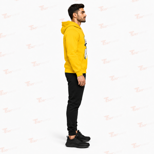 Sweat-shirts à capuche personnalisés pour hommes 2026, 100 % coton, épais, haute qualité, impression par transfert thermique, coupe oversize, écologiques - Product Image 3