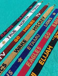 Ceintures à perles faites à la main, dernier design, pour femmes, vêtements décontractés, ceinture élastique brodée à la main avec boucle en bois - Product Image 3