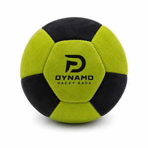 Custom Logo 6 Panel <b>Hacky</b> <b>Sack</b> Footbag Suede Soft Kick Bag for Freestyle Juggling Training with Logo Outdoor Games - Product Image 3