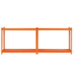 Scaffalatura Industriale in Metallo a 4 Ripiani, Capacità 1134 kg, 51 cm Profondità x 102 cm Larghezza x 152 cm Altezza, Regolabile per Garage - Product Image 3