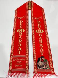 Khes de Algodón Personalizados para Festivales, Devocionales, para Funciones de Templo y Celebraciones Religiosas - Product Image 4