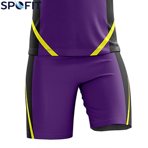 Ensemble d'uniformes de football personnalisés pour hommes, impression par sublimation, maillot et short de football, design unique, uniforme de football à séchage rapide - Product Image 6