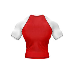 Custom Short <b>Sleeve</b> Men's MMA Rash Guard-Breathable Comfortable Custom Logo OEM Service High Quality Custom Color & Material - Product Image 5