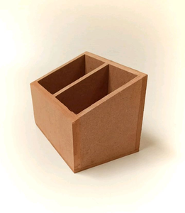 MDF Pen Holder Cup <b>Creative</b> Stationery Decoration Sundry Storage Pen Box Suitable for Desktop Classroom Home Office - Product Image 5