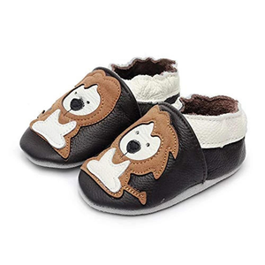 Chaussures de sport pour enfants en cuir verni, souples, respirantes, antidérapantes, mocassins pour nourrissons et tout-petits, chaussures de sport actives unisexes, durables, pour nouveau-nés - Product Image 3