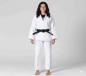 Kimono de BJJ Ligero, 100% Algodón, Unisex, Corte Regular para Adultos, Duradero, Transpirable, Teñido Liso, Servicio OEM, Jiu Jitsu G - Product Image 2