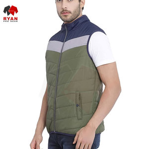 Chaleco acolchado sin mangas para hombre, chaqueta acolchada con aislamiento, ropa de invierno cálida y cómoda - Product Image 1