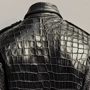Veste en cuir véritable épaisse, faite à la main, de style streetwear, pour un usage quotidien, veste de moto, vêtement d'extérieur haut de gamme - Product Image 6