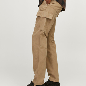 Men Casual Jogger Trousers Solid Thin Cargo Sweatpants Multi Pocket Sportswear Pants New Style Slim Fit <b>Athletic</b> Pants - Product Image 4