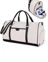 Tas Yoga Ungu Mewah Anti Air Bahan Katun Model Duffel dengan Ritsleting, Dapat Disesuaikan, Portabel untuk Perjalanan dan Studio