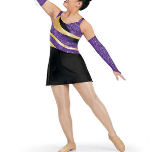 Vestido de Majorette de Tela Transpirable, Cómodo de Usar, para Competiciones y Eventos Escolares - Product Image 3