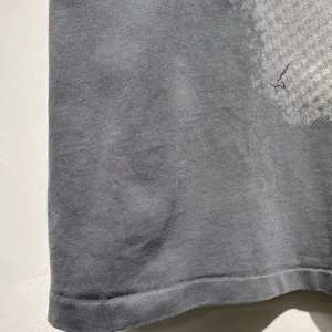 T-shirt surdimensionné pour homme Saint Men's, manches courtes, imprimé graphique, style streetwear, col rond, jersey en coton noir - Product Image 3