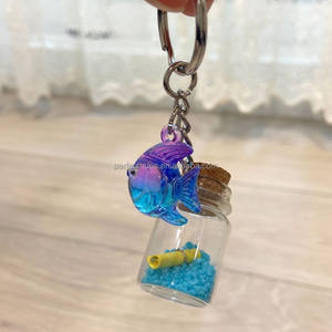 Botella de Arena OEM con Impresión UV, Patrón Animal, Forma 3D, Llavero para Mujer, Impresión de Logotipo Aceptable - Product Image 6