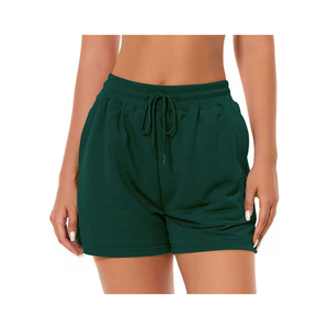 Conjunto de Shorts Deportivos para Mujer, Cintura Alta, Casuales, Transpirables, de Secado Rápido, Ecológicos, de Nailon/Spandex, Ajuste Ceñido para Correr - Product Image 2