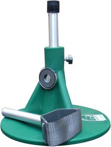 High Adjustable Metal Horse Hoof <b>Stand</b> Farrier Hoofjack with Cradle Post Round Base for Trimming Shoeing <b>Work</b> CE ISO Certified - Product Image 6