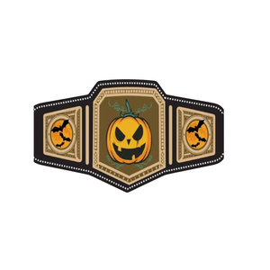 Cinturón de Campeonato de Halloween 2024 con Diseño de Calabaza, Cinturón de Lucha Espeluznante, Personalizable, Edición Limitada, Artículo de Colección - Product Image 3