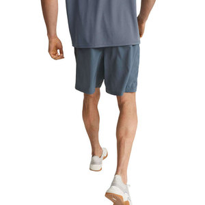 กางเกงขาสั้นผู้ชายสีพื้นแบบเรียบง่ายสั่งทำ OEM สำหรับวิ่งพาร์กัวร์ วิ่งจ๊อกกิ้ง กางเกงกีฬาขาสั้น - Product Image 2