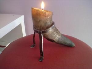 Expositor de Velas con Diseño de Cuerno Tribal - Product Image 2