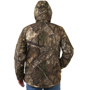 เสื้อแจ็คเก็ตสำหรับล่าสัตว์บุขนแกะสำหรับผู้ชาย กันลม ลายพราง พร้อมเทคโนโลยีวัสดุ Bayer อุปกรณ์ล่าสัตว์ - Product Image 3