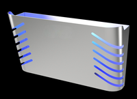 Elektrische UV LED wandlamp vliegenvanger 2025, oplaadbaar, met UV-bestendige kleefplaat, voor fruitvliegen, ongedierte en motten.