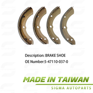 Nouvel ensemble de plaquettes de frein arrière semi-métalliques robustes 5-47110-037-0 pour l'entretien du système de châssis ISUZU - Product Image 5