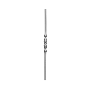 Balustre métallique élégant à collier unique, Garde-corps de villa de luxe, Garde-corps de balcon en aluminium haut de gamme, Balustre d'escalier minimaliste - Product Image 6
