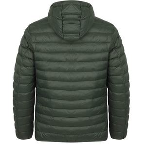 Veste matelassée d'hiver pour homme, en toile patchwork, coupe-vent, légère, chaude, style streetwear décontracté - Product Image 2