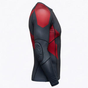 Camiseta de Compresión Titan Shield de Manga Larga para Hombre, para Gimnasio, Entrenamiento, Rendimiento Táctico, Transpirable, Ecológica, de Secado Rápido, MALUZA - Product Image 4