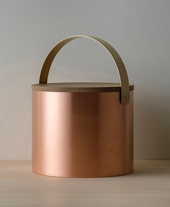 Seau à glace en cuivre martelé, vente chaude, réutilisable, personnalisé, à double paroi isolée, prix imbattable - Product Image 5