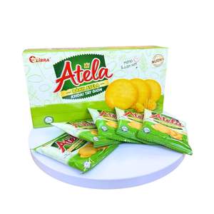 HALAL ISO ATELA Potato Crispy Crackers 150g Salty Sweet Taste <b>Sachet</b> Box Packaging FMCG Product - Product Image 6