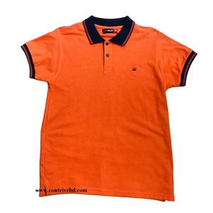 Venta al por mayor de alta calidad 100 algodón de peso medio liso Casual Golf logotipo personalizado Polo simple para OEM hombres Polo de golf camisas., - Product Image 1