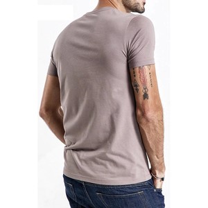 Hermosa camiseta de algodón personalizada para hombre, diseño propio, para entrenamiento, impresión en camisetas lisas, fitness, secado rápido, deportiva. - Product Image 2