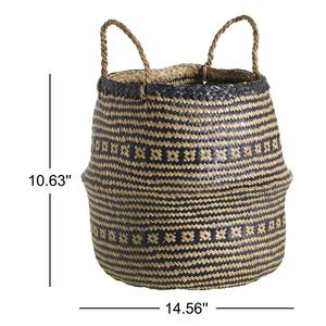 Cesta de mimbre con diseños variados, cesta de almacenamiento hecha a mano, venta al por mayor, ecológica, hecha en Vietnam - Product Image 3