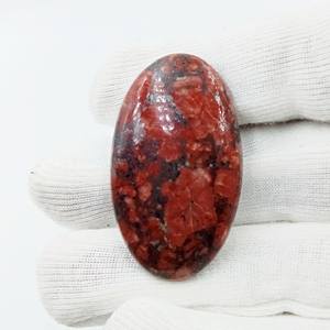 Cabujón de Jaspe Caoba Natural Pulido, Gema Suelta para Fabricación de Joyas, Suministro al por Mayor - Product Image 3