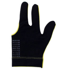 Guantes de Billar Cómodos de Tres Dedos, Ligeros, de Nailon y Spandex Elástico, con Protección UV, Control del Taco y Cierre de Gancho y Bucle - Product Image 5