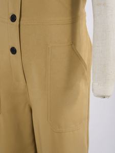 6-16 <span class=keywords><strong>ans</strong></span> Enfants Filles Casual Jumpsuit Combinaison Barboteuses Poches <span class=keywords><strong>Cargo</strong></span> Pantalon pour Enfants Pantalon à Jambes Larges Pantalon Palazo - Product Image 5