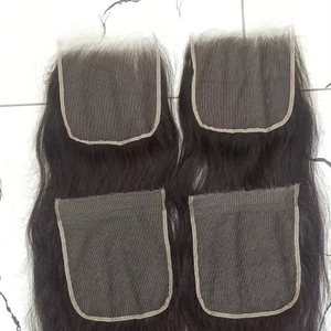 Cierre de encaje HD 100% cabello humano, cierre de encaje transparente, nuevo diseño, cierre de encaje de seda HD, lo último en cierres de encaje HD - Product Image 1