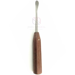 Elevador raspador periostal Cobb duradero con mango de madera, herramienta quirúrgica para cirugía ósea y uso médico - Product Image 1
