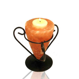 Contemporary Large Himalayan Salt Lamp Hand-Carved Natural Rock Crystal <b>Dimmer</b> Switch Rechargeable Electric Table Lamps - Product Image 3