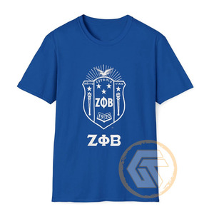 T-shirt en coton personnalisé Zeta Phi Beta – Vêtements de sororité de qualité supérieure pour femmes, respirant et adapté à toutes les saisons - Product Image 2