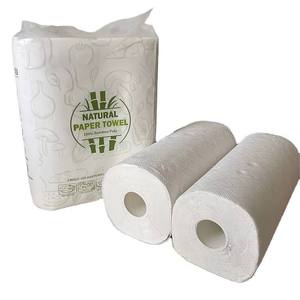Toalla de Papel de Cocina Reciclada Premium de 3 Capas, Rollo de Papel de Cocina de Alta Calidad, Proveedor y Fabricante de Toallas de Papel de Cocina - Product Image 1