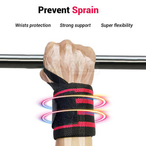 Muñequera para entrenamiento en el gimnasio, levantamiento de pesas, soporte ajustable para todas las estaciones, entrenamientos de fuerza y fitness - Product Image 4