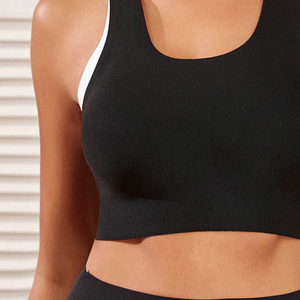 Ropa Deportiva Personalizada de la Mejor Calidad, Precio Económico, Sujetador Deportivo de Último Diseño, Sujetador Deportivo sin Mangas para Mujer - Product Image 5